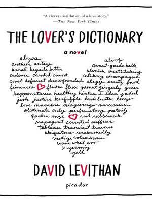 the lovers dictionary david levithan ebook